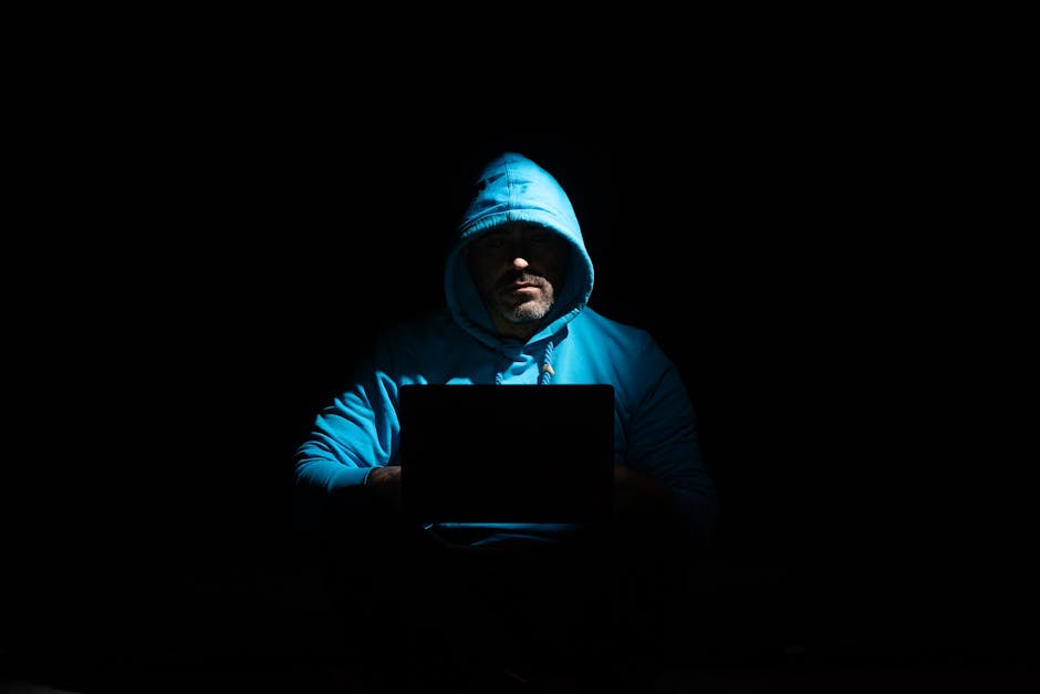 Laptop with security interface, representing safer AI app permissions and threat protection