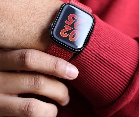 Close-up gadget review of latest smartwatch models, highlighting the good, bad, and battery life on wrist.
