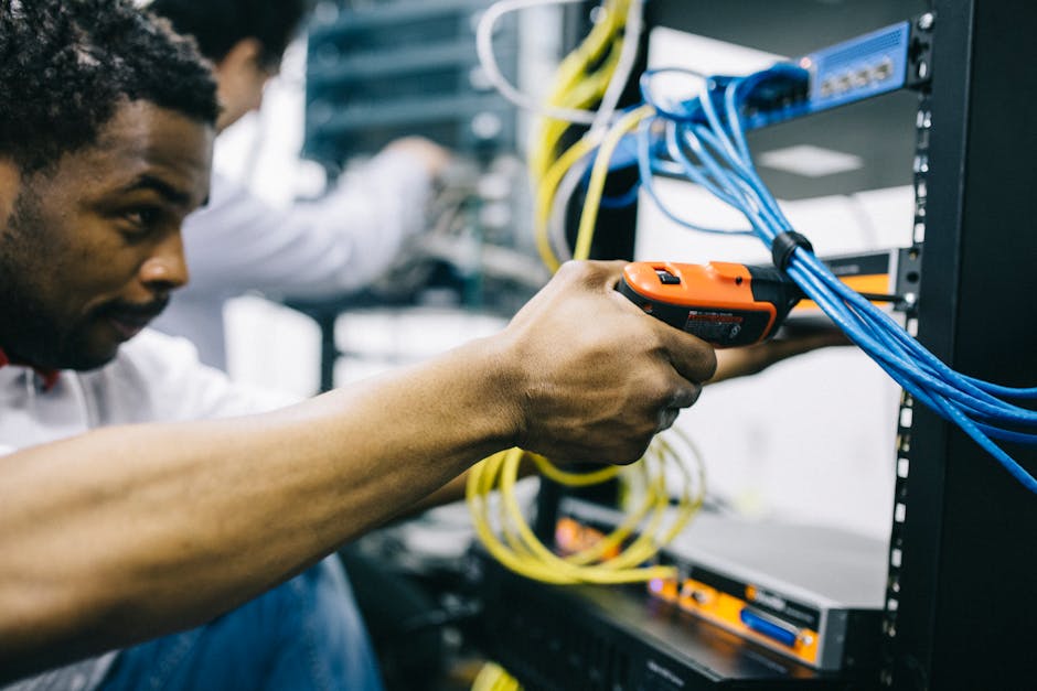 IT staff validating restored systems in a secure lab environment before reconnecting