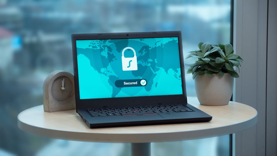 Close-up of laptop screen with a security lock&mdash;visualizing data privacy tradeoffs.