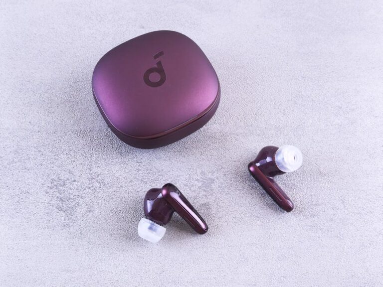 Gadget Review: wireless earbuds for calls—mic test, connectivity, and sound tuning shown on Pexels