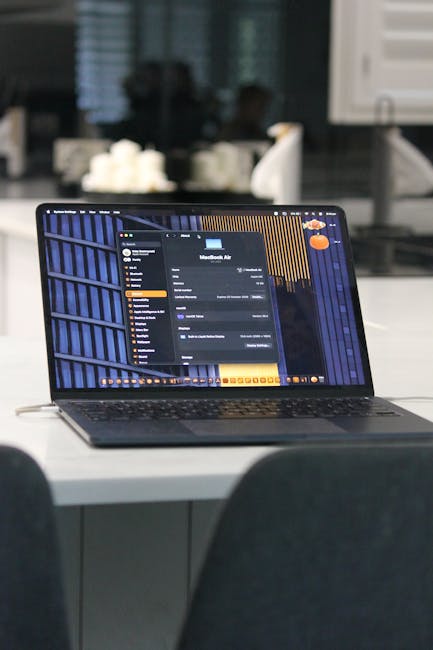 Laptop at home showing troubleshooting activity while using Wireshark to diagnose issues