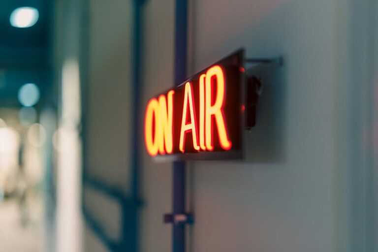 How to Find and Verify Official Radio Streams: practical checklist for Lithuanian stations online, radio studio view (Pexels)