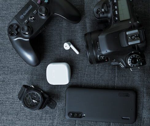 Colorful tech gadgets on a desk, showcasing “The Best Budget Gadgets for Tech Enthusiasts: Value Picks Under $100 (2026 Update)”
